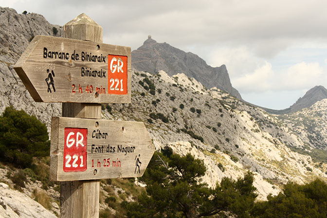 Vista de la Serra de Tramuntana Mallorca